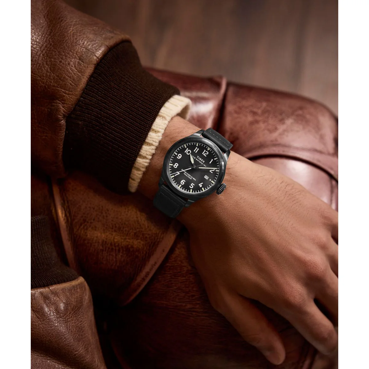 TW2Y18900 Reloj Timex Waterbury de hombre correa de piel - Image 2
