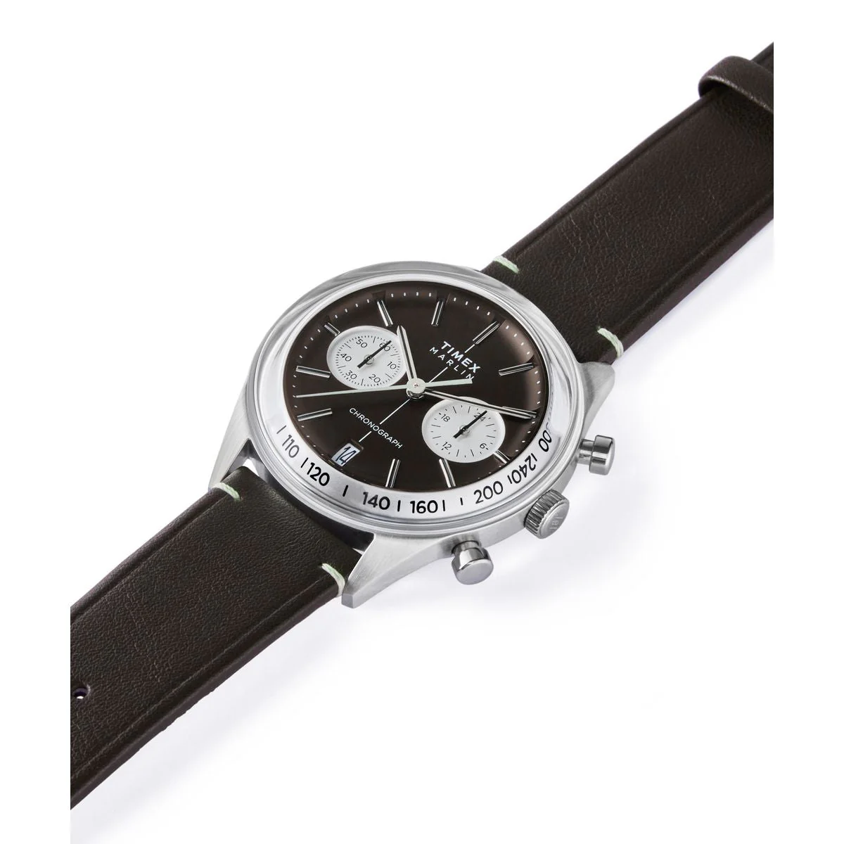 TW2Y24700 Reloj Timex Marlin Jet de hombre correa de cuero - Image 3