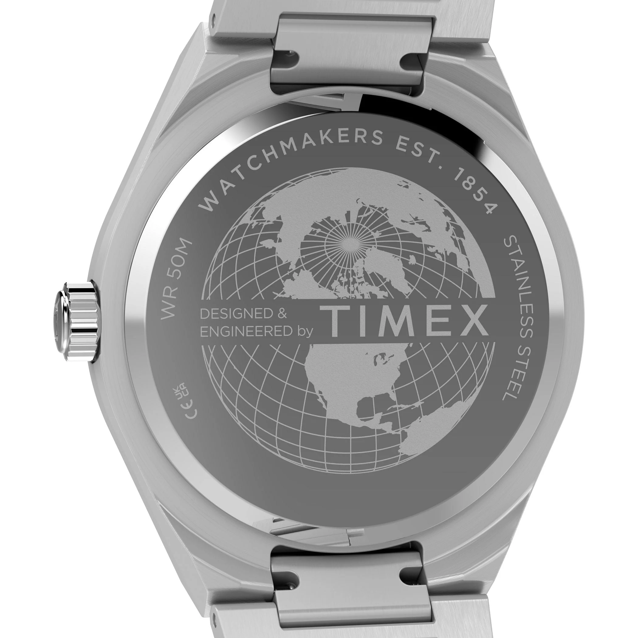 TW2Y24800 Reloj Timex Q Continental de hombre pulsera de metal - Image 5
