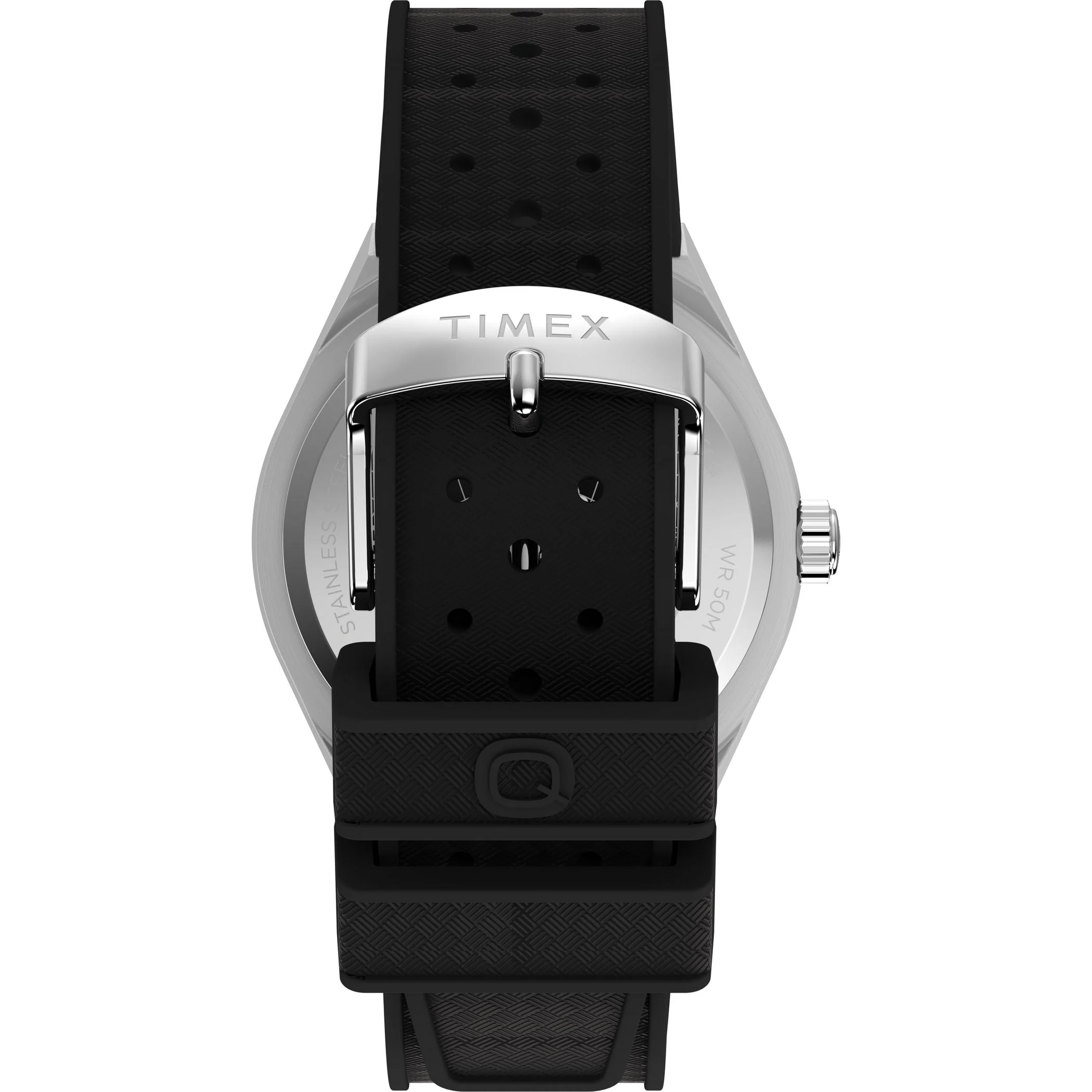 TW2Y24900 Reloj Timex Q Continental de hombre correa de caucho - Image 5