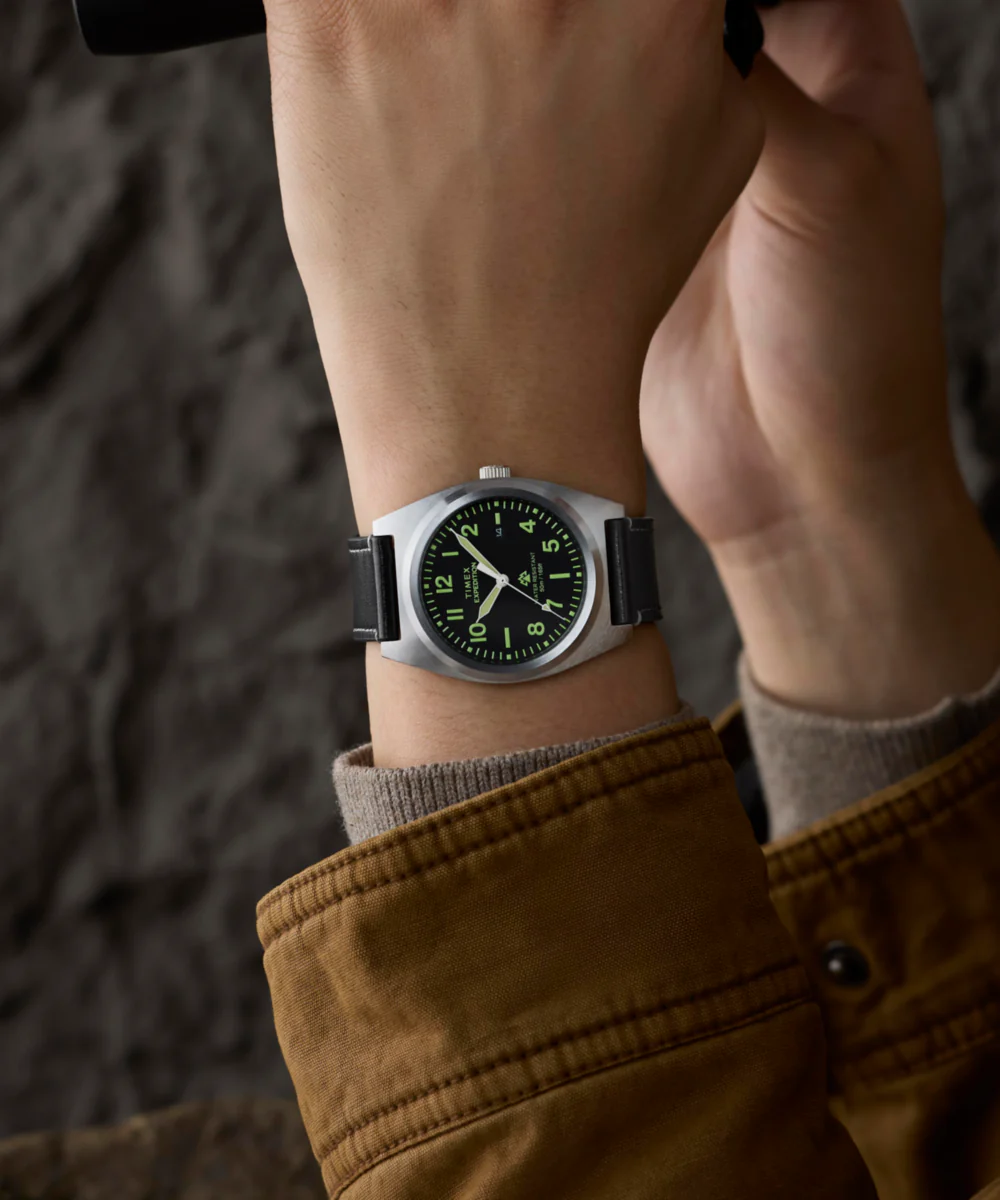 TW2Y30700 Reloj Timex Expedition Capstone de caballero correa de cuero - Image 7
