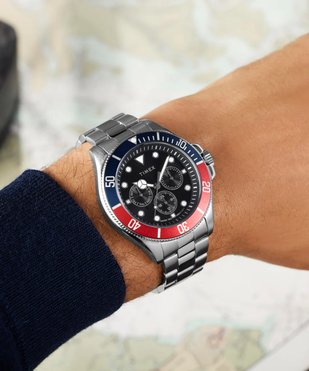 TW2Y33300 Reloj Timex Harborside Coast de caballero correa de metal - Image 3