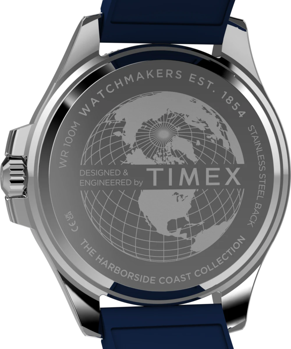 TW2Y33400 Reloj Timex Harborside Coast de hombre pulsera de caucho - Image 4