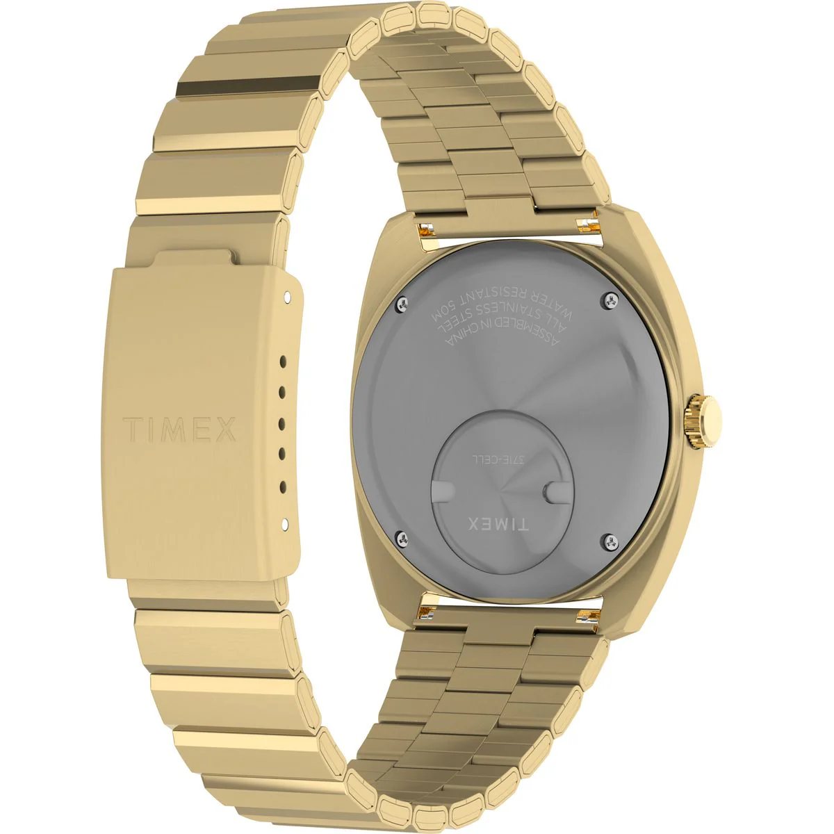 TW2Y34400 Reloj Q Timex de hombre correa de metal - Image 4