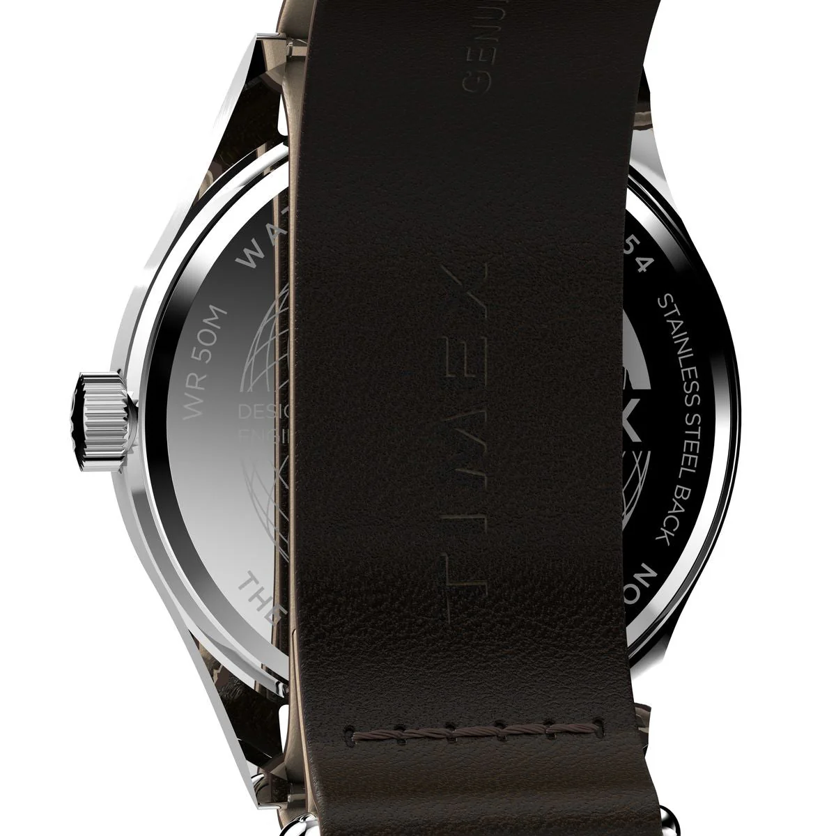 TW2Y35800 Reloj Timex Weekender de hombre pulsera de cuero - Image 3