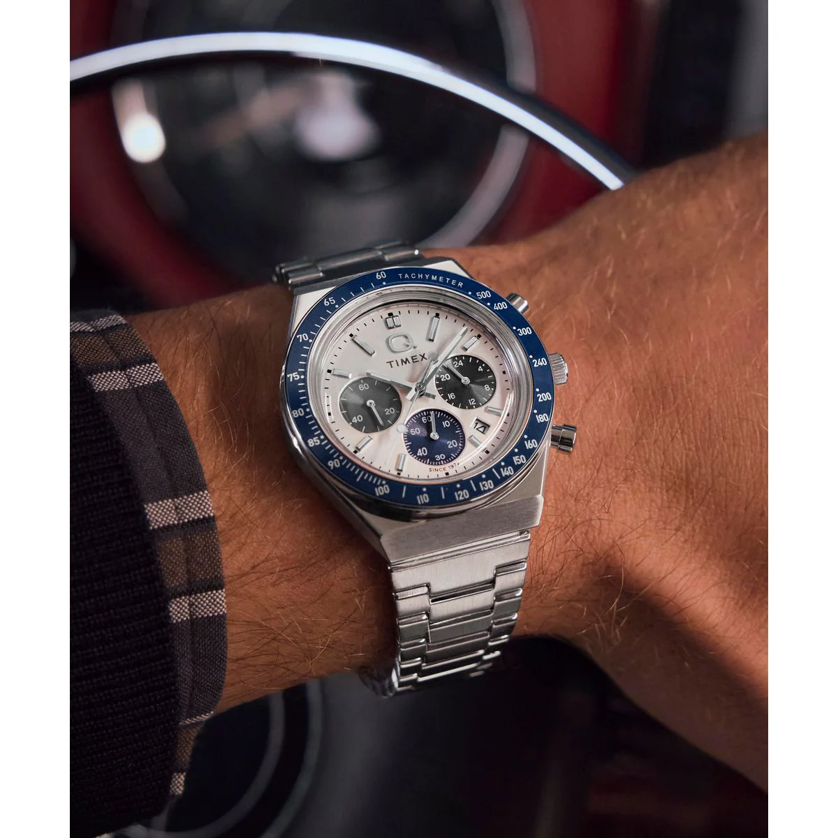 TW2Y36200 Reloj Timex Q de hombre correa de metal - Image 3