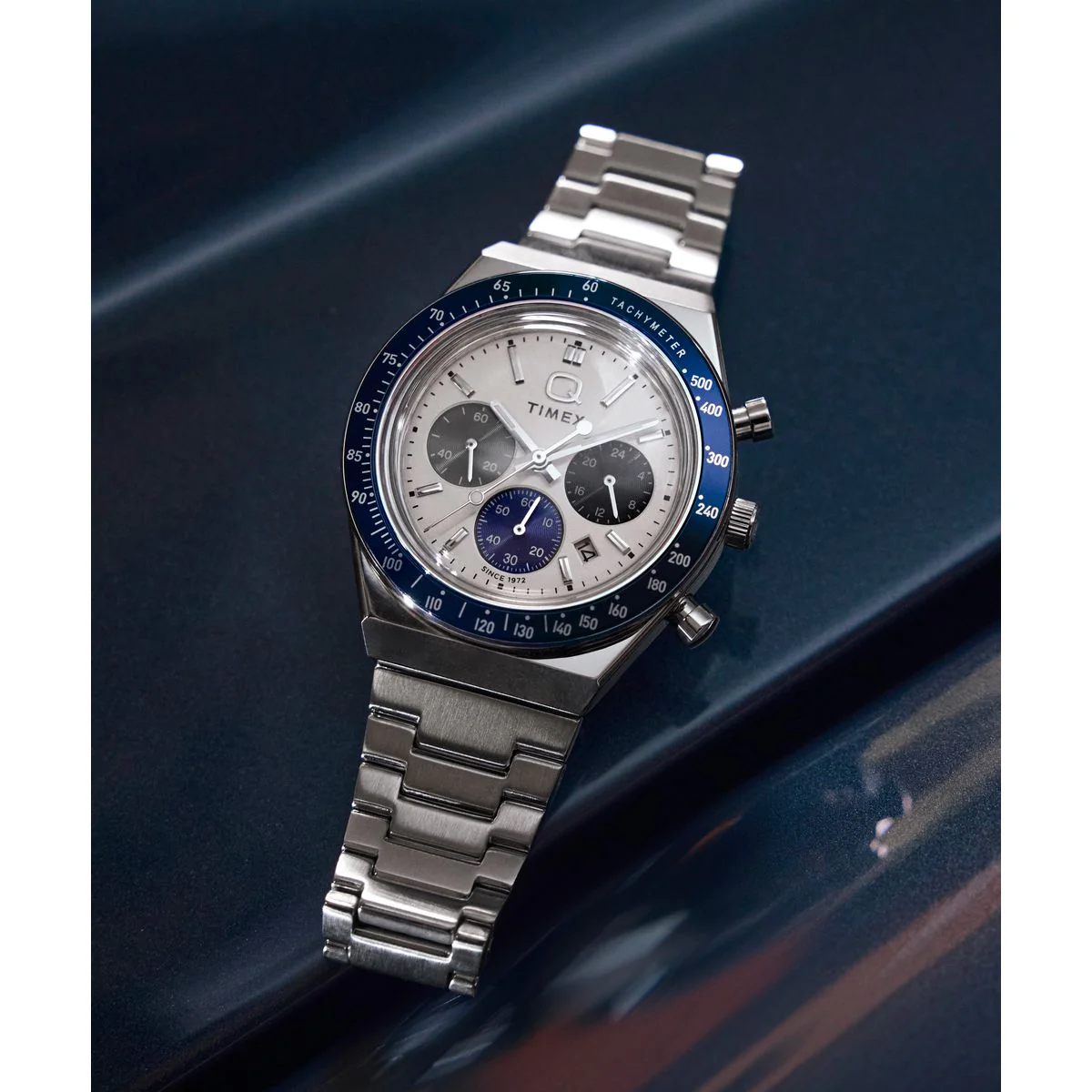 TW2Y36200 Reloj Timex Q de hombre correa de metal - Image 5