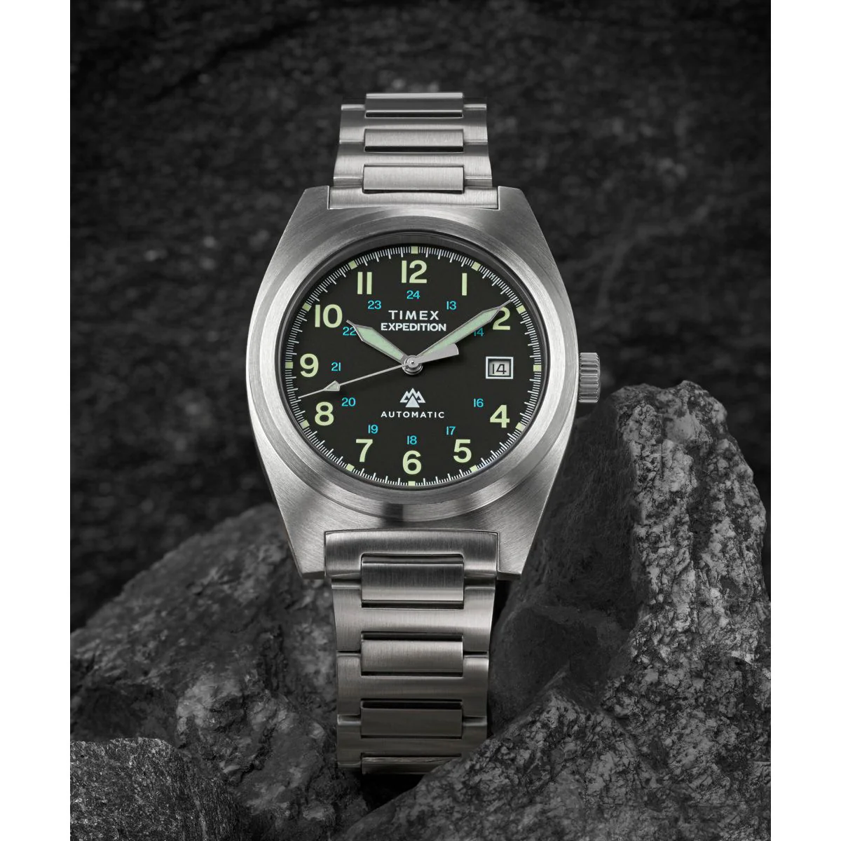 TW2Y39600 Reloj Timex Expedition Capstone automático de hombre correa de metal - Image 2