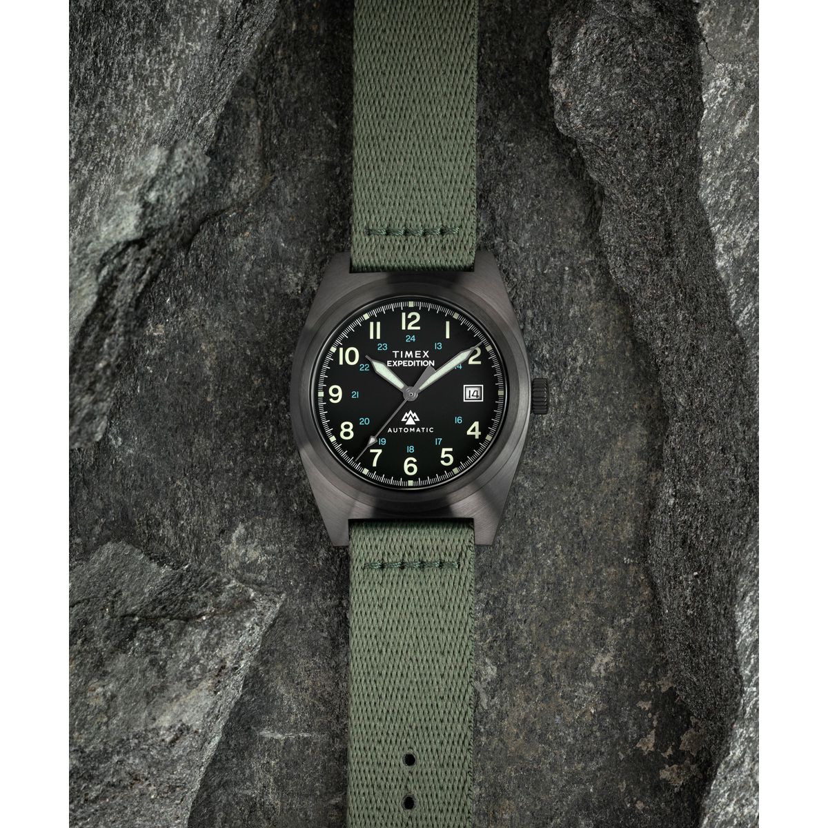 TW2Y39800 Reloj Timex Expedition Capstone automático de hombre correa de tela - Image 2