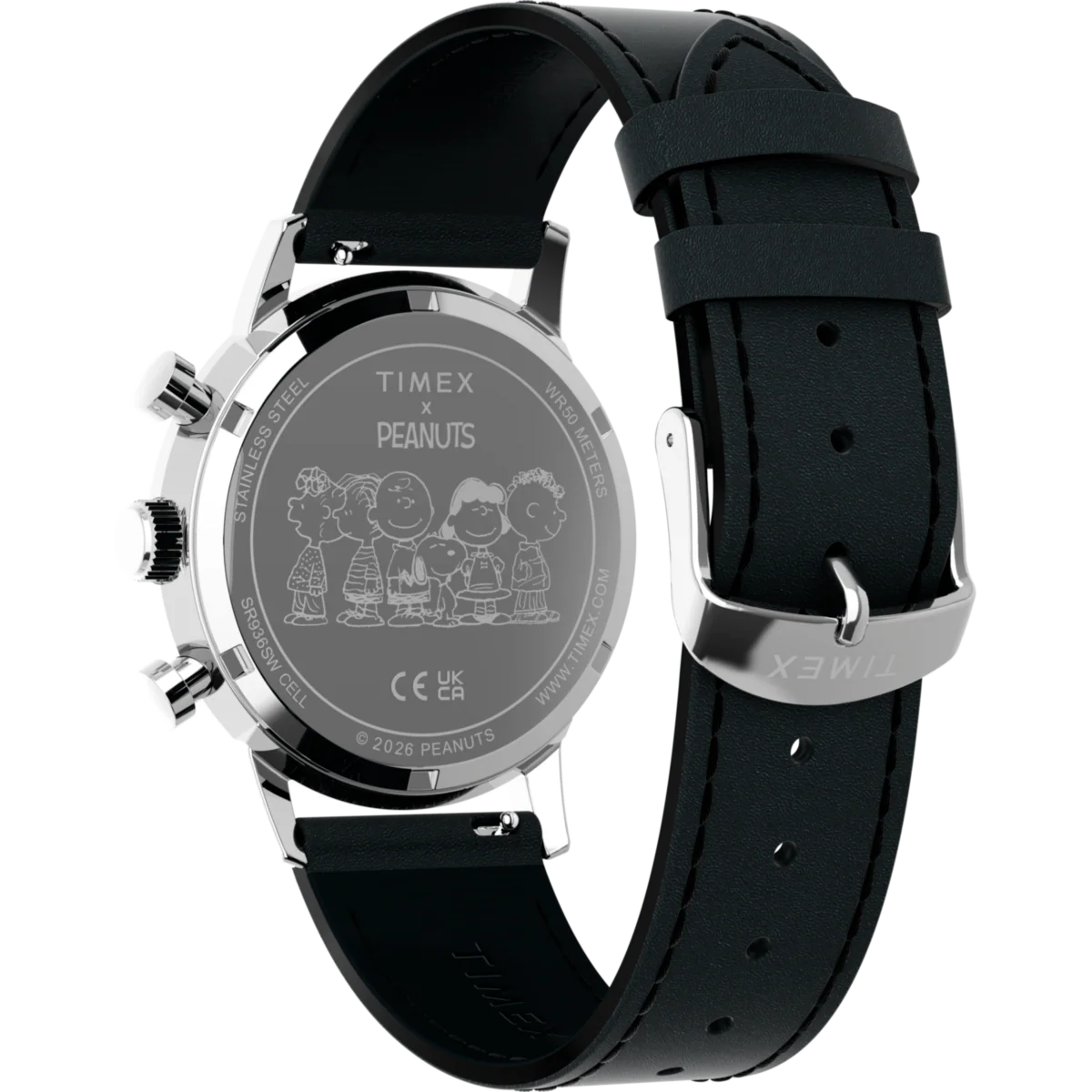 TW2Y48500 Reloj Timex Marlin x Peanuts de hombre banda de piel - Image 2
