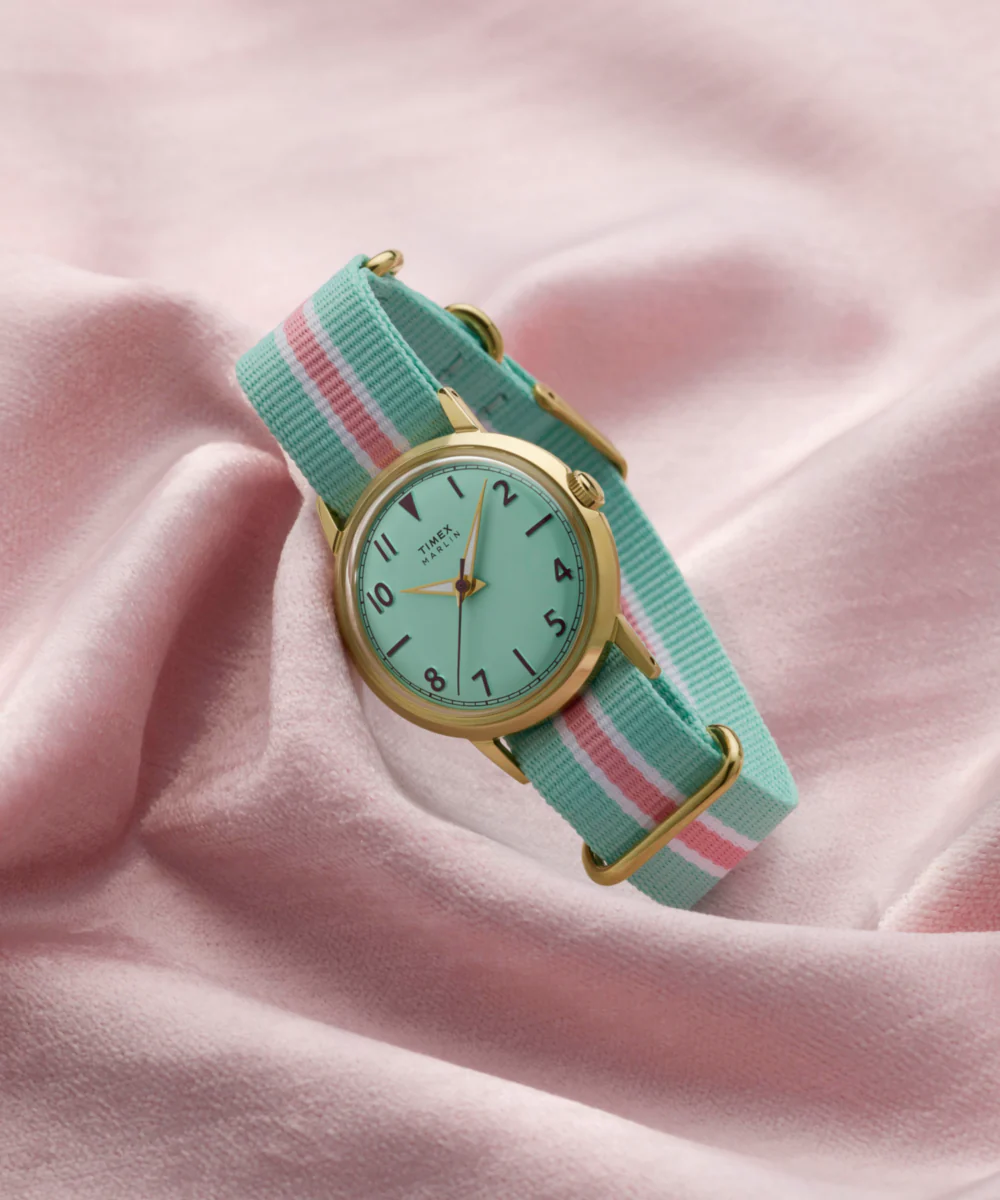 TW2Y49700 Reloj Timex Marlin de dama banda de tela - Image 6