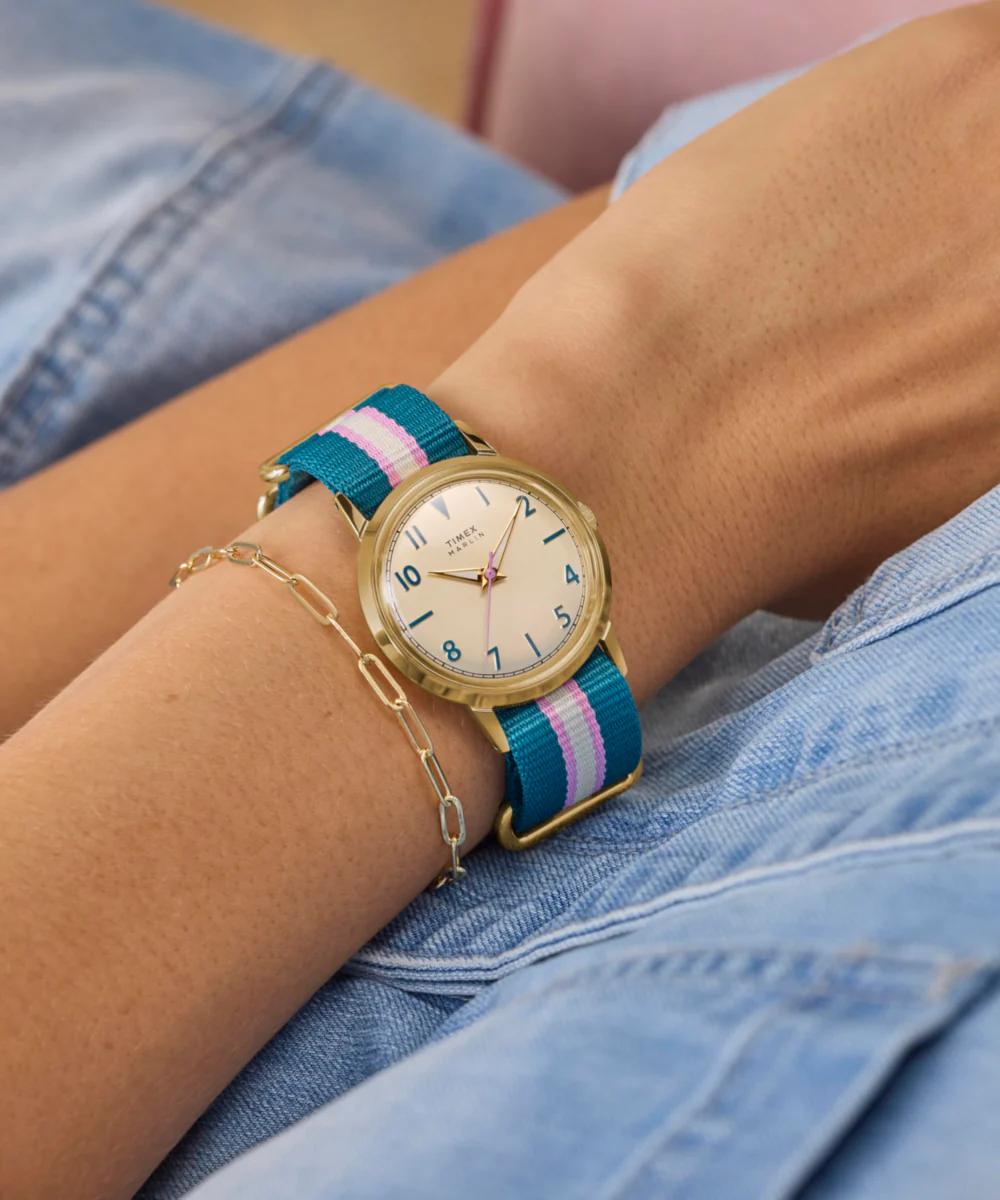 TW2Y49900 Reloj Timex Marlin de mujer correa de tela - Image 7