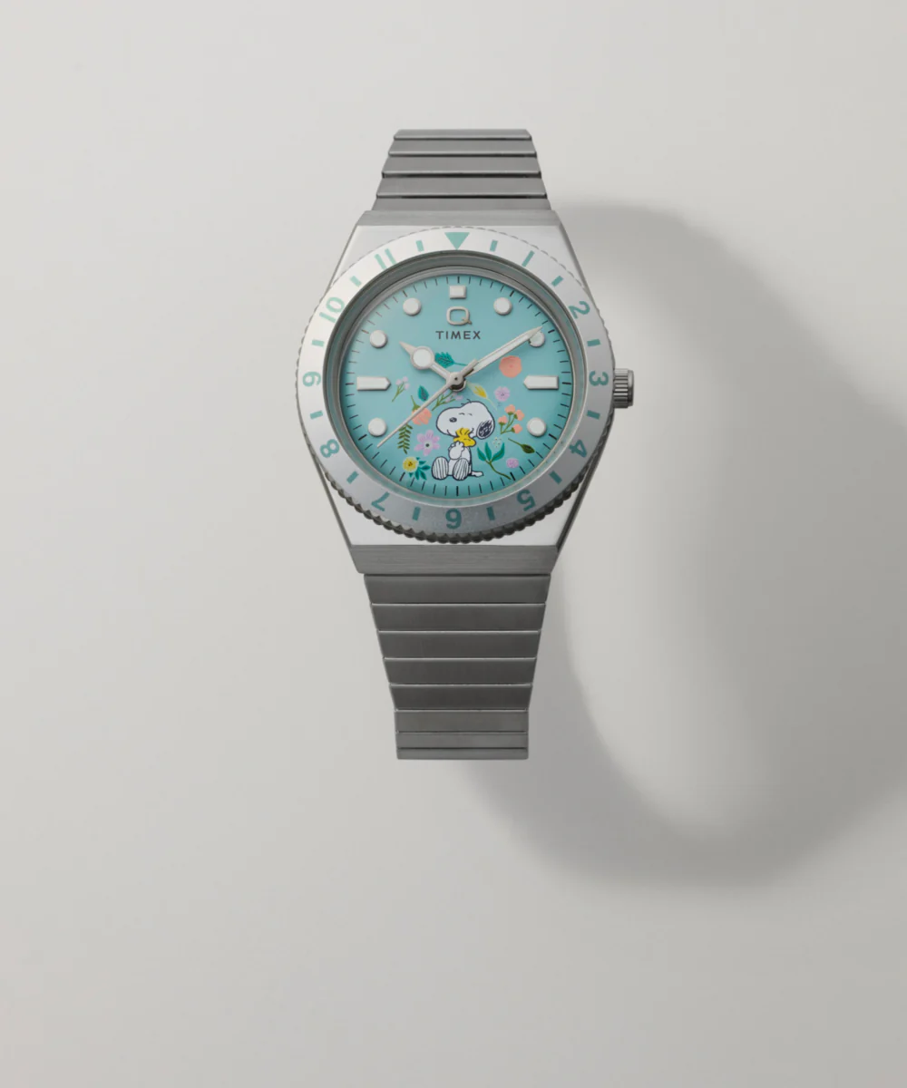 TW2Y52700 Reloj Timex Q Snoopy de dama banda de metal - Image 7