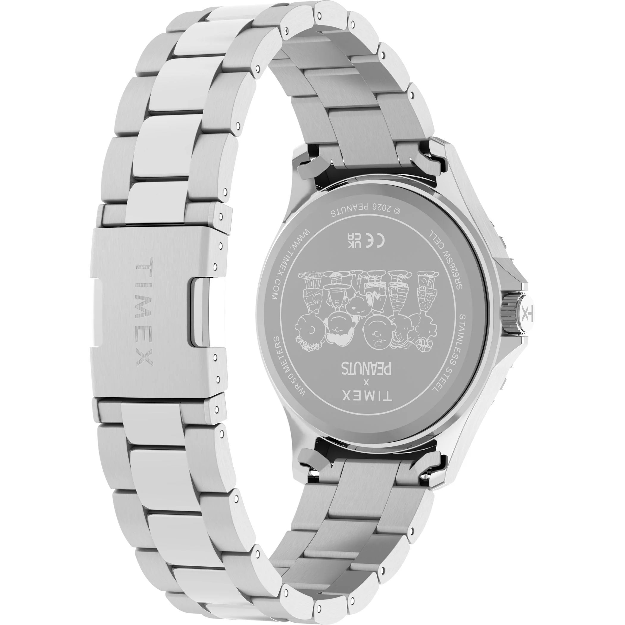 TW2Y53900 Reloj Timex Snoopy Soccer de hombre correa de metal - Image 4