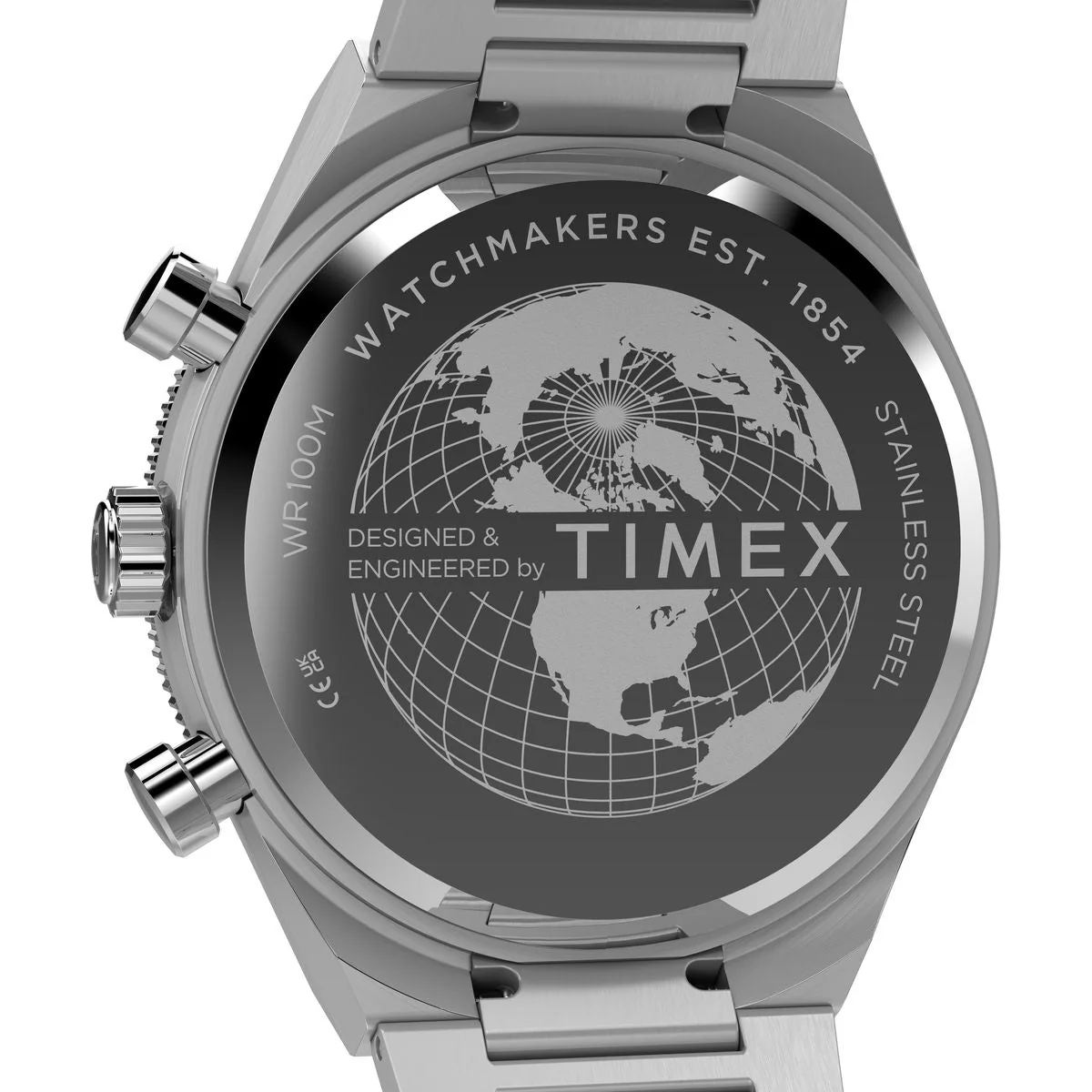 TW2Y55800 Reloj Timex Q Continental de hombre correa de metal - Image 3