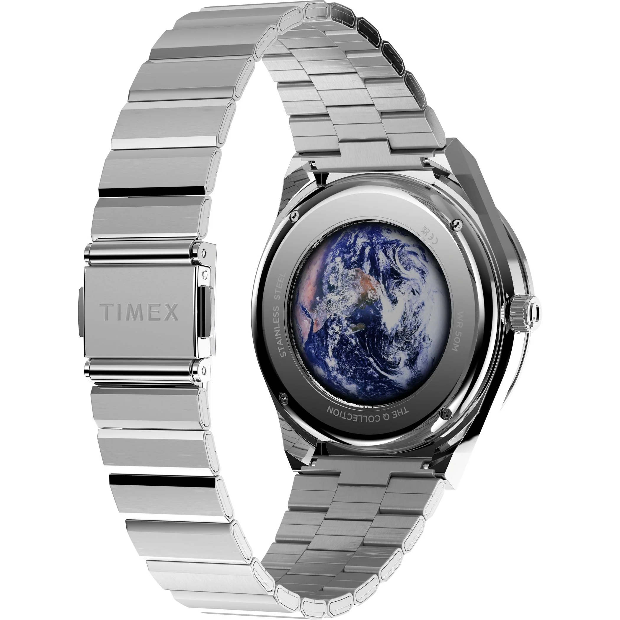 TW2Y56700 Reloj Timex Q NASA de hombre correa de metal - Image 4