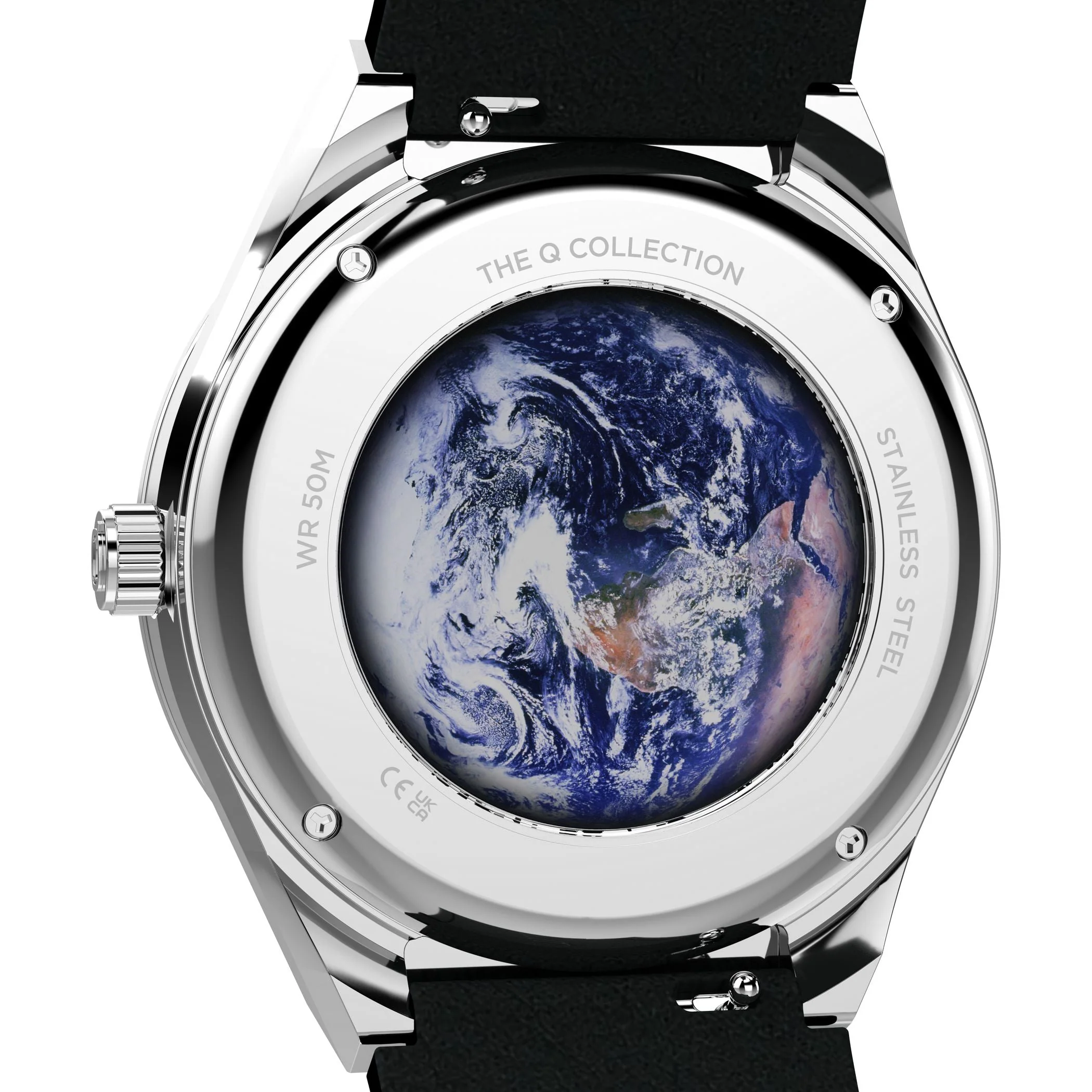 TW2Y56800 Reloj Timex Q NASA de hombre correa de piel - Image 5