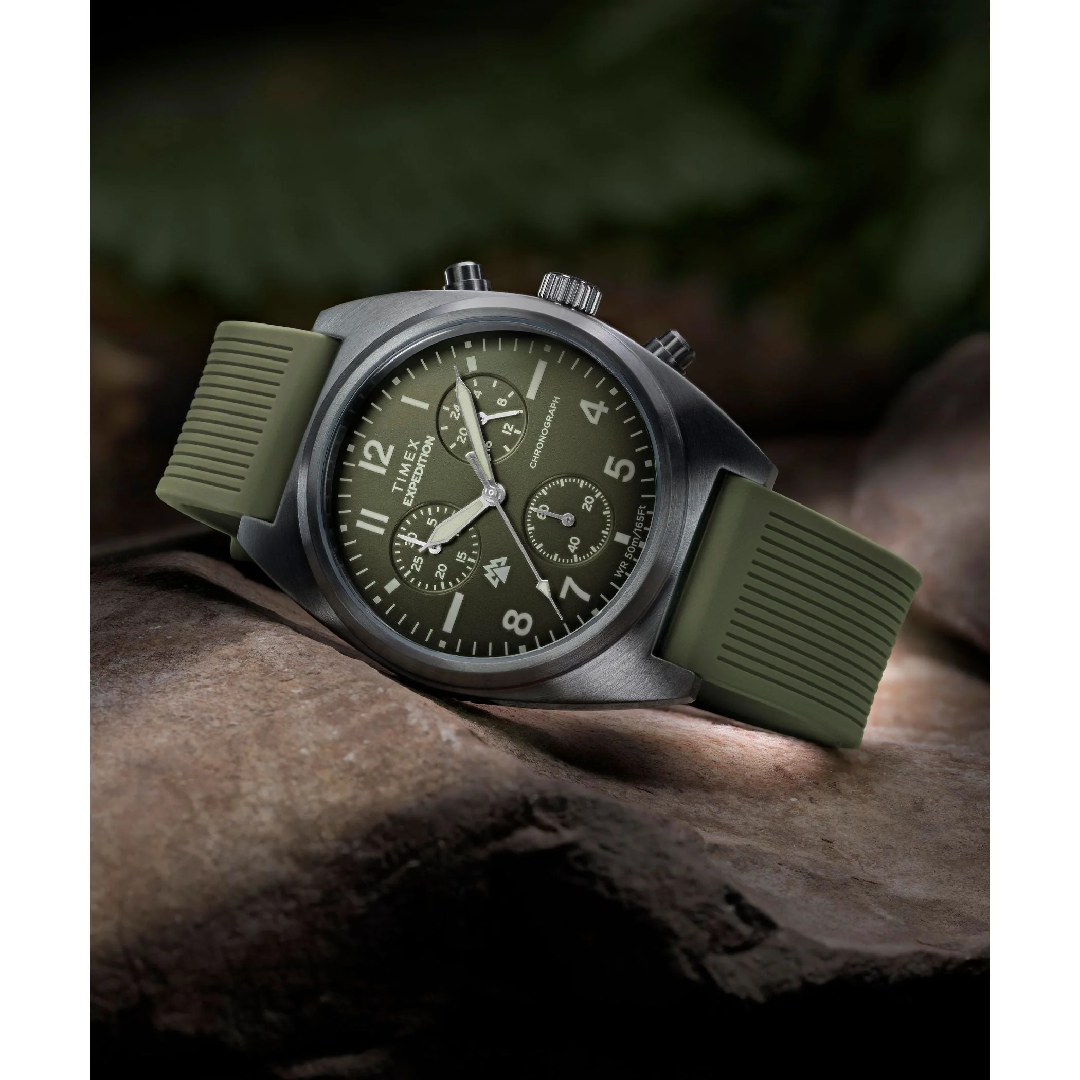 TW2Y61100 Reloj Timex Expedition Capstone de hombre correa de caucho - Image 2
