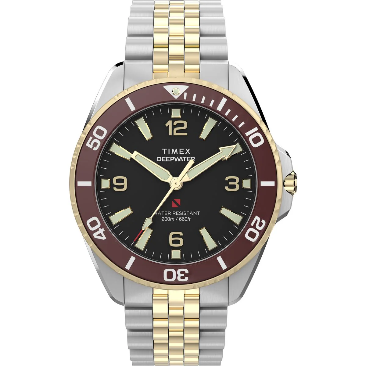 TW2Y64700 Reloj Timex Deepwater de hombre banda de metal