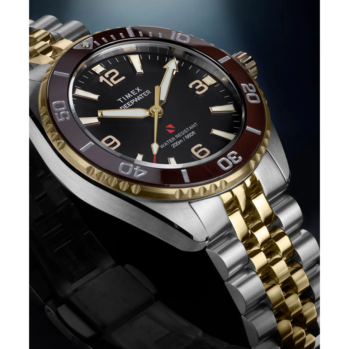 TW2Y64700 Reloj Timex Deepwater de hombre banda de metal - Image 6