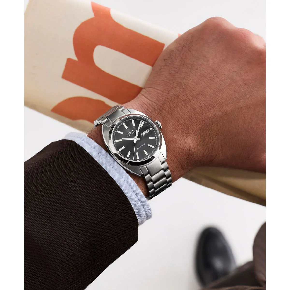 TW2Y65000 Reloj Timex Marlin Draper de hombre automático - Image 5