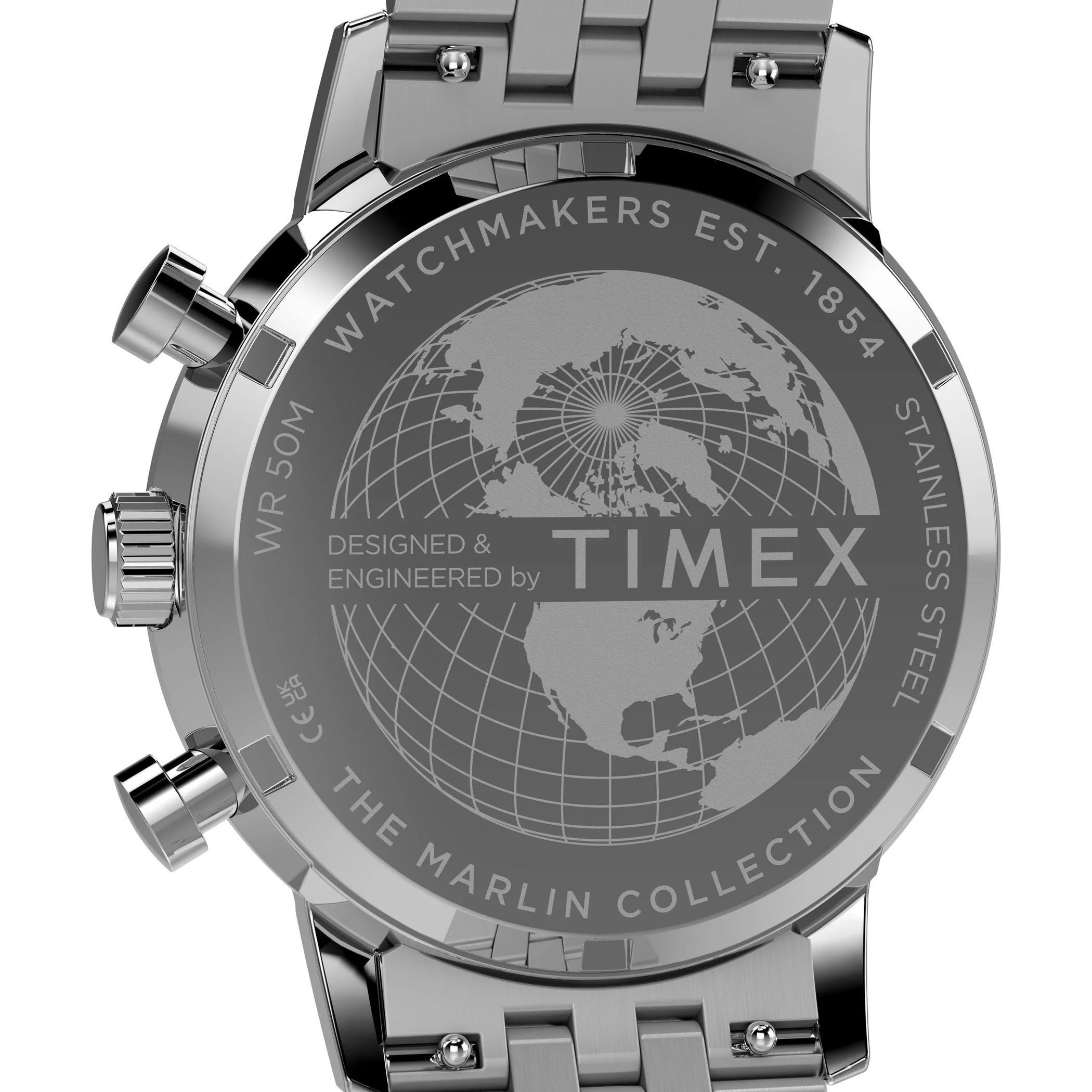 TW2Y66500 Reloj Timex Marlin de hombre correa de metal - Image 4