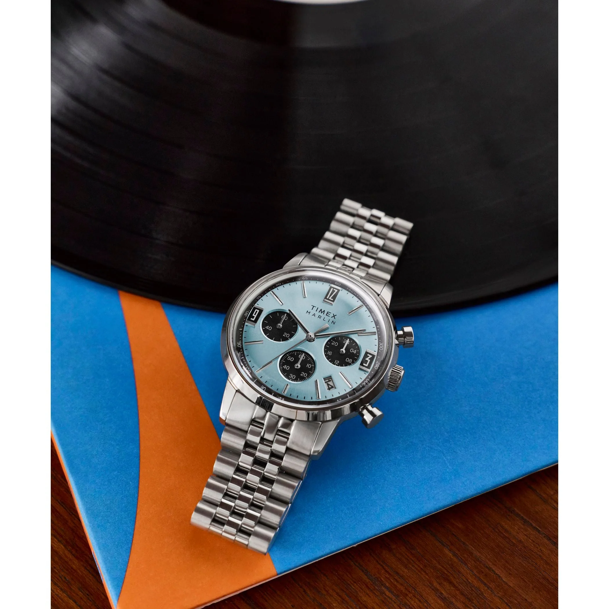 TW2Y66500 Reloj Timex Marlin de hombre correa de metal - Image 6