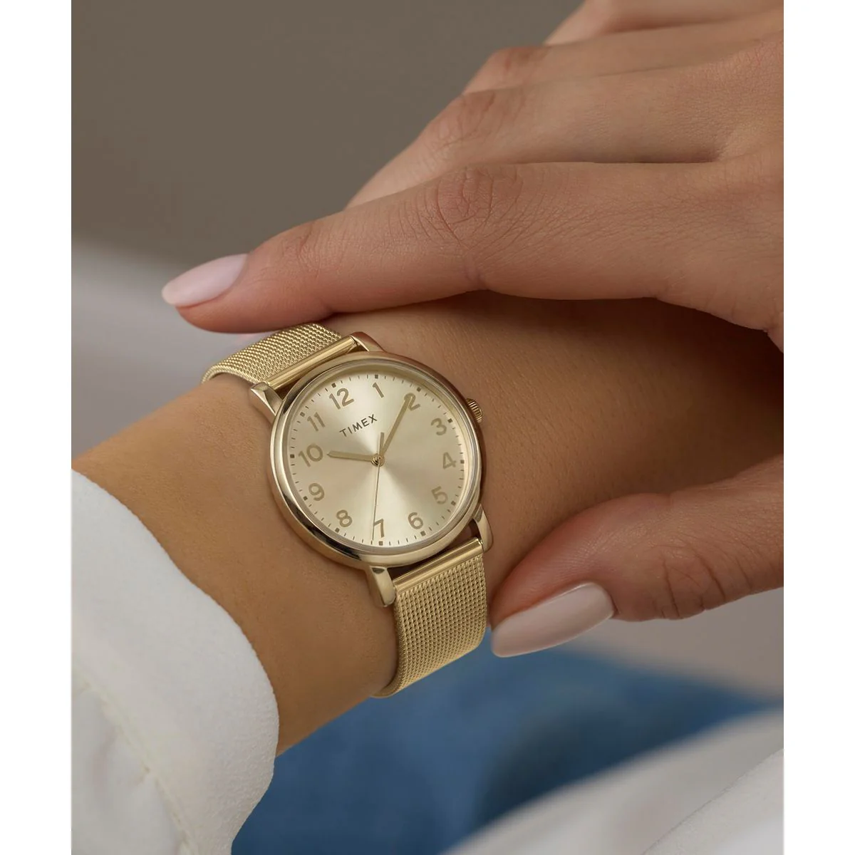 TW2Y68900 Reloj Timex OG de dama banda mesh - Image 2