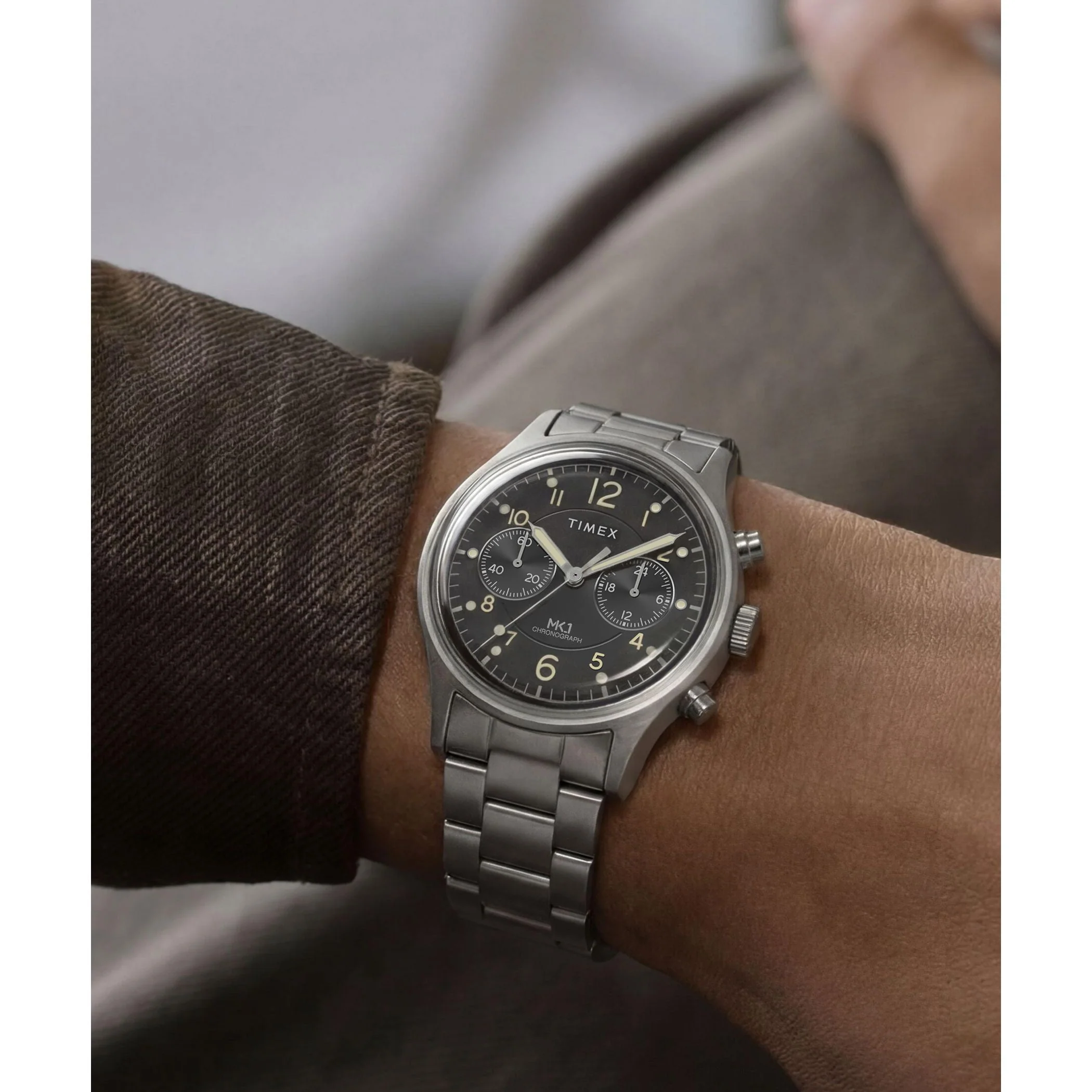 TW2Y71000 Reloj Timex MK1 de hombre correa de metal - Image 2