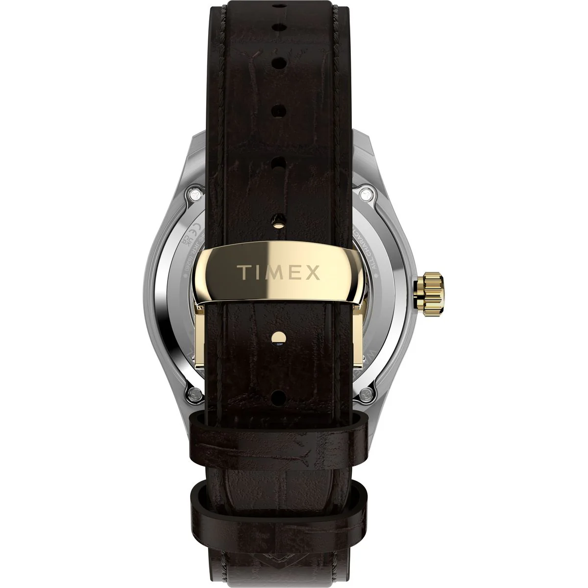 TW2Y75500 Reloj Timex Harry Potter Waterbury Skeleton Automático de hombre correa de cuero - Image 5