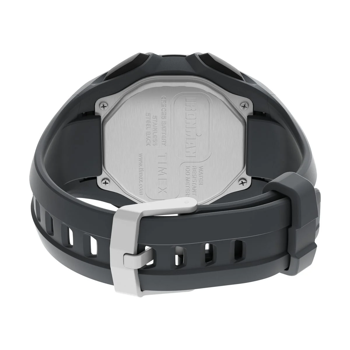 TW5M48500 Reloj Timex Digital para Caballero con Correa de Caucho - Image 3