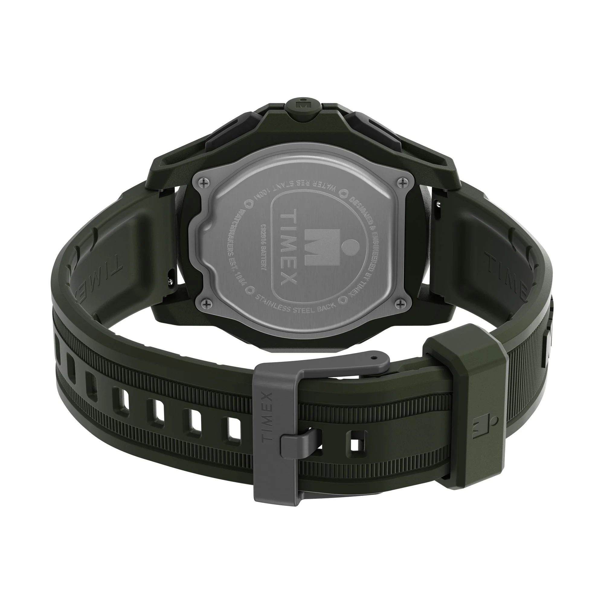 TW5M58000 Reloj Timex Ironman Digital Adrenaline de hombre pulsera de caucho 46 mm - Image 2