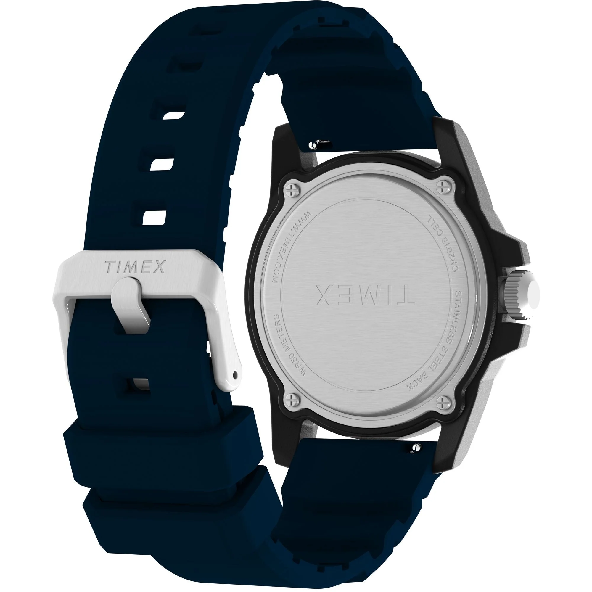TW5M61100 Reloj Timex Diver Style de hombre pulsera de resina 42 mm - Image 5