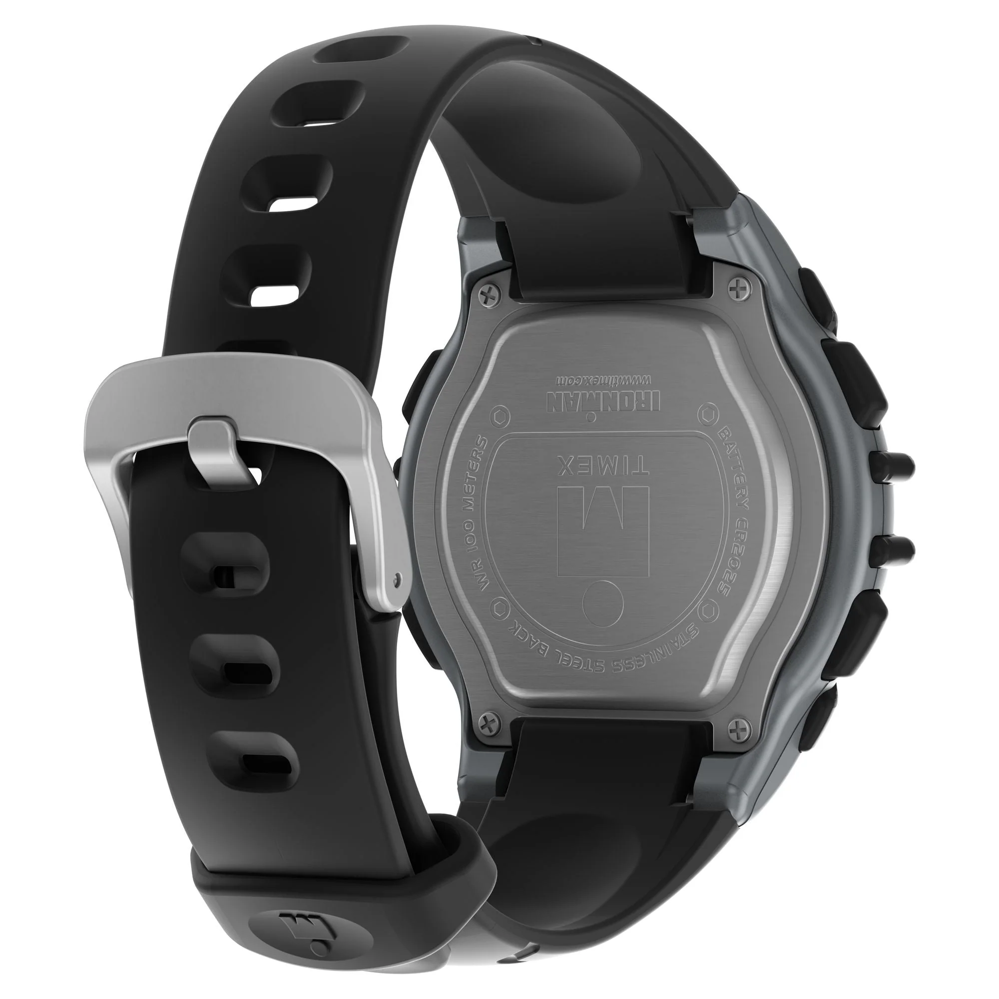 TW5M64600 Reloj Timex Ironman Classic 10 de hombre banda de caucho 44mm - Image 2