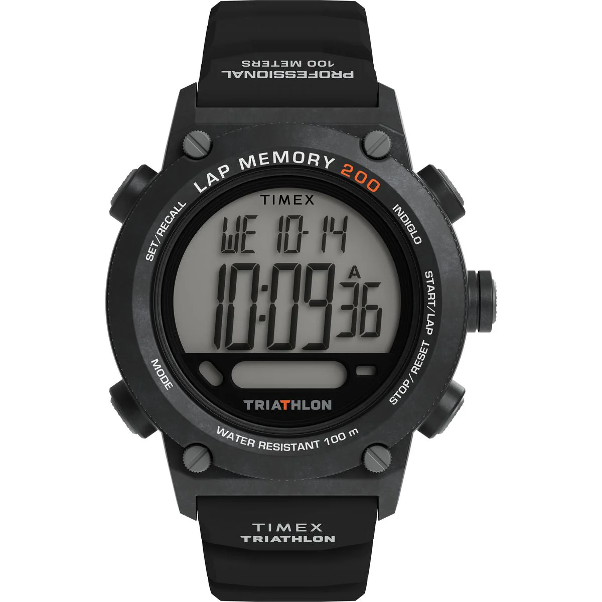 TW5M66900 Reloj Triathlon 200 de hombre correa de caucho