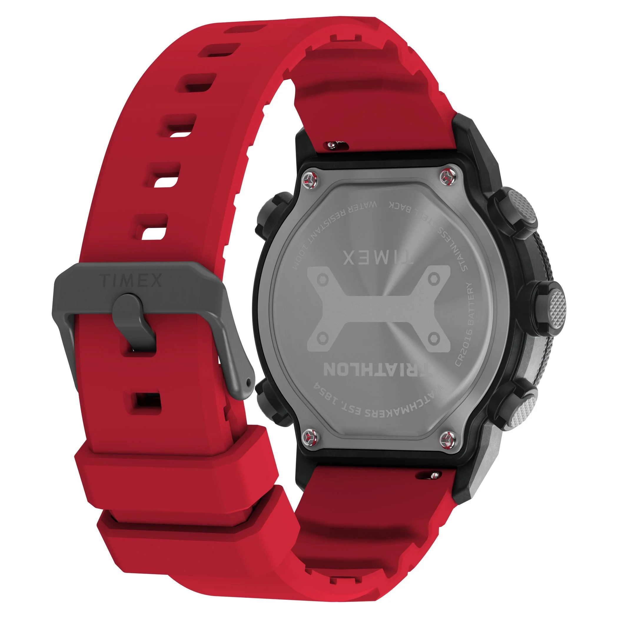 TW5M67000 Reloj Timex Triathlon de hombre correa de resina - Image 4