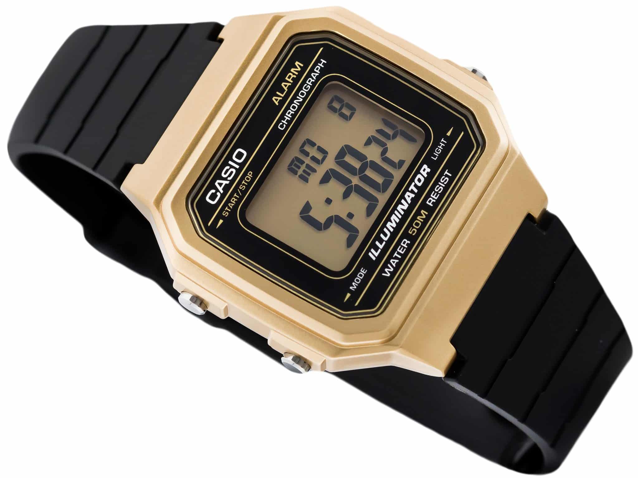 W-217HM-9AV Reloj Casio Unisex, Vintage Clásico Illuminator - Image 2