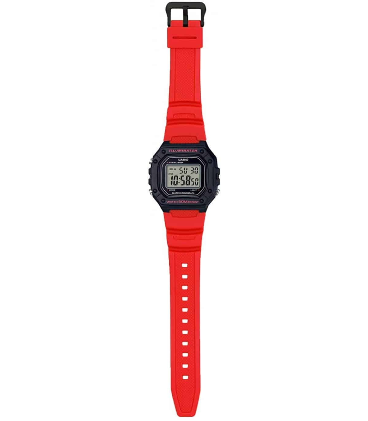W-218H-4BV Reloj Casio para Hombre, Illuminator con Cronógrafo - Image 2