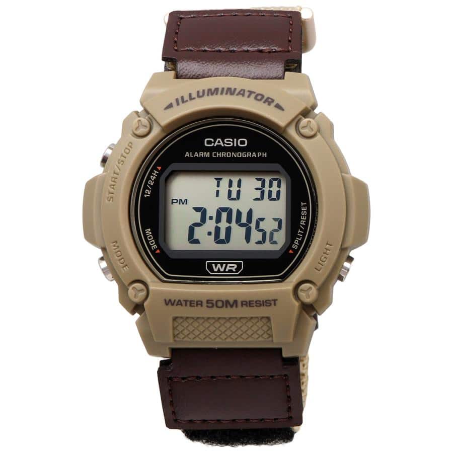 W-219HB-5AV Casio Illuminator Alarma Cronógrafo Reloj para Hombre - Image 4