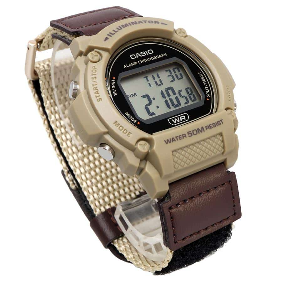 W-219HB-5AV Casio Illuminator Alarma Cronógrafo Reloj para Hombre - Image 6