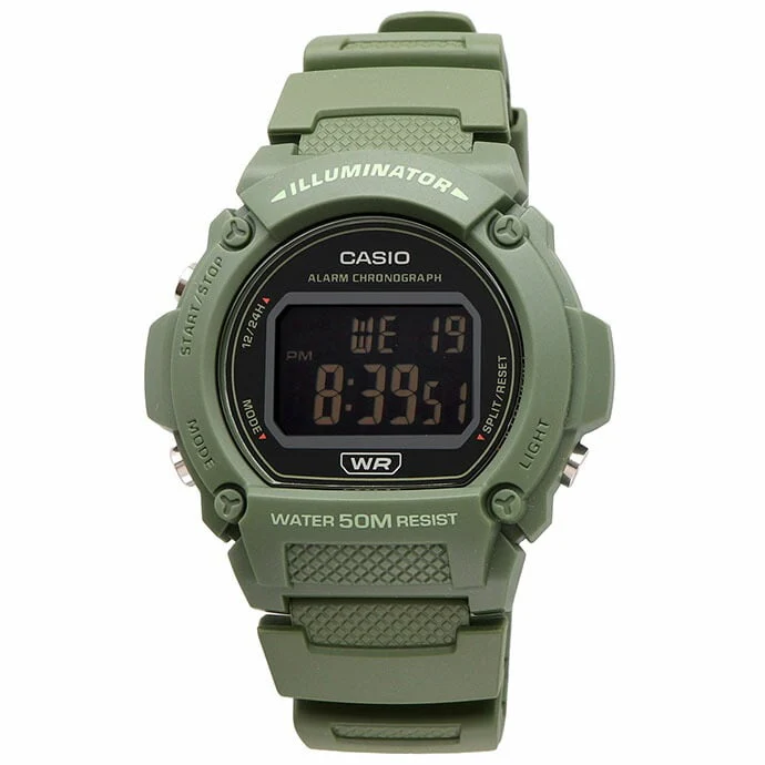 W-219HC-3BV Reloj Casio para Hombre Illuminator Alarma Cronógrafo - Image 3