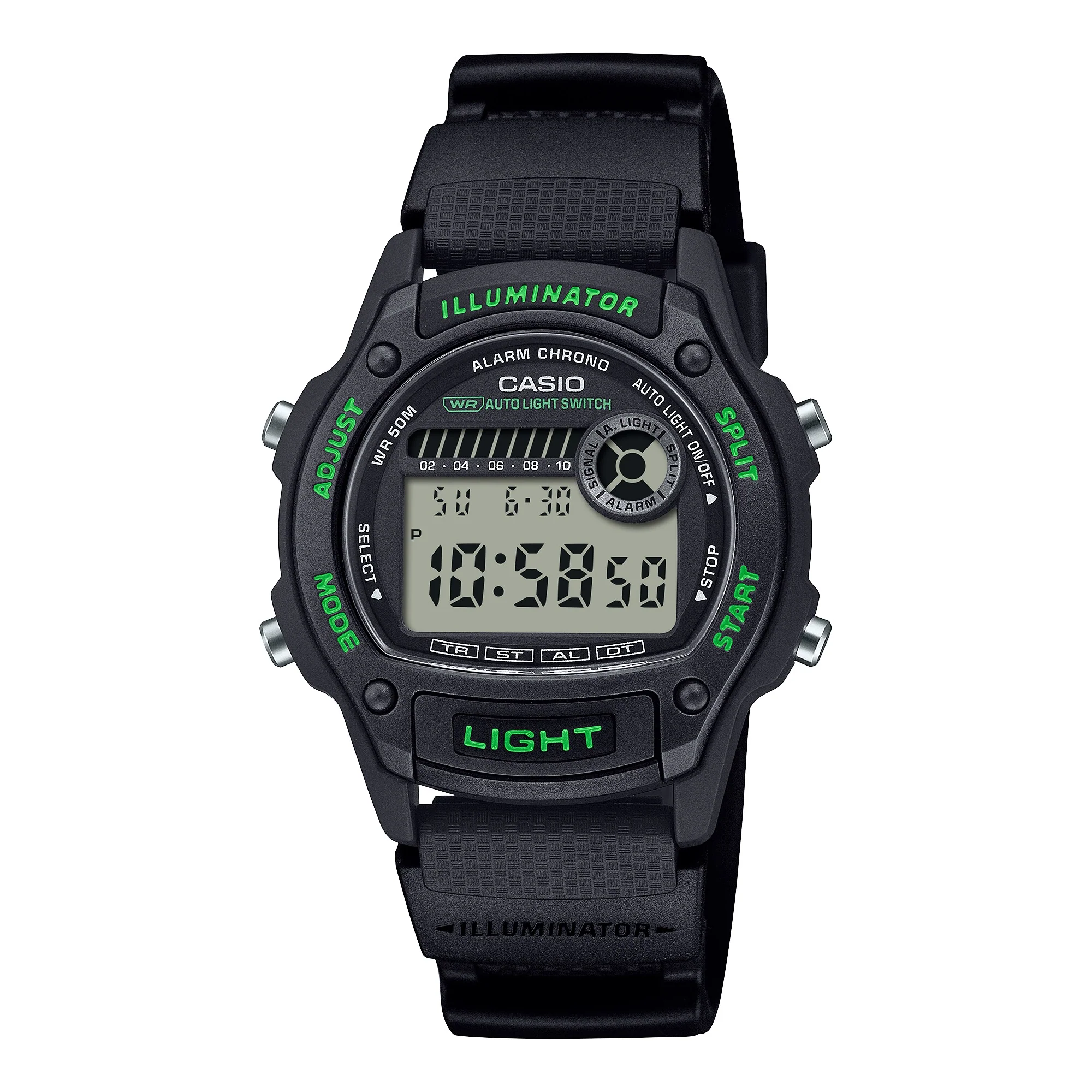 W-220H-1A3V Reloj Casio de hombre banda de caucho