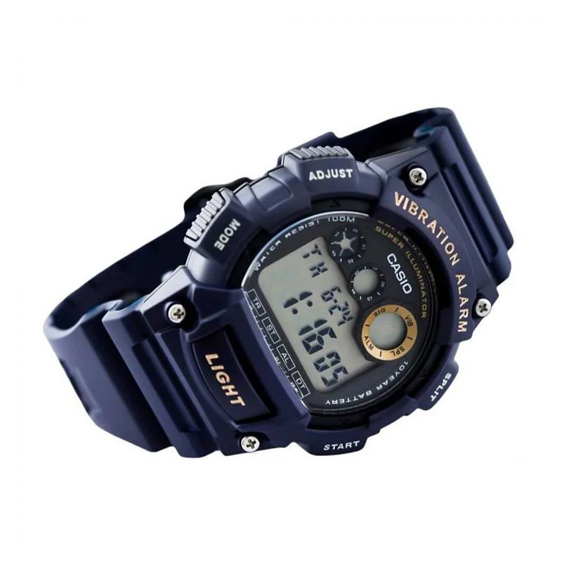 W-735H-2AV Reloj Casio para Hombre, Alarma Vibrante Super Illuminantor - Image 6