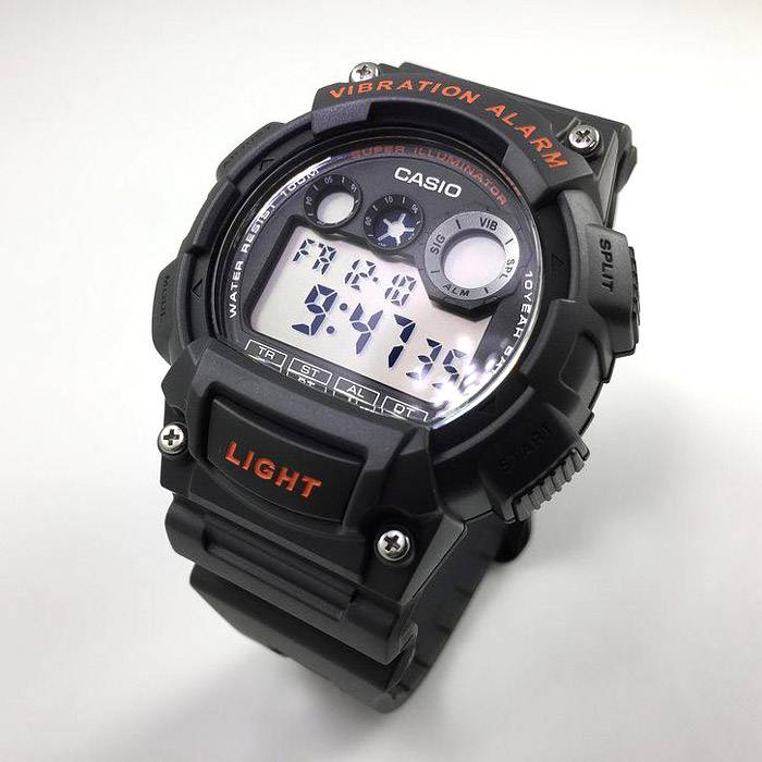 W-735H-8AV Reloj Casio para Hombre, Alarma Vibrante Super Illuminantor - Image 6