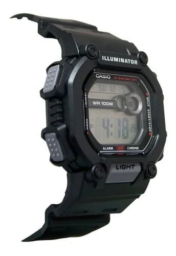 W-737H-1AV Reloj Casio para Hombre, Illuminator 10 Años de Batería - Image 3
