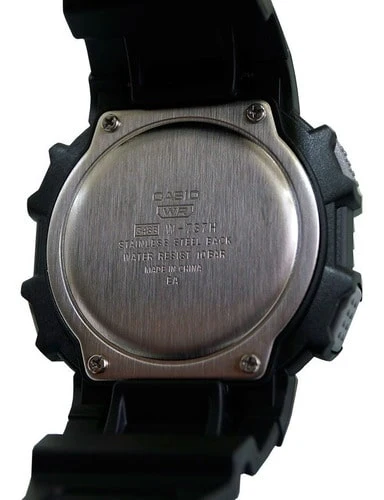 W-737H-1AV Reloj Casio para Hombre, Illuminator 10 Años de Batería - Image 4