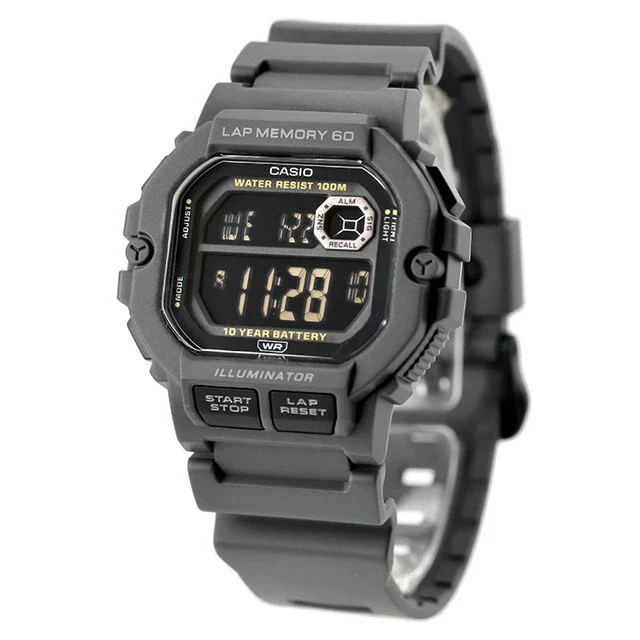WS-1400H-8BV Casio de caballero pulsera de resina 10 años de bateria - Image 2