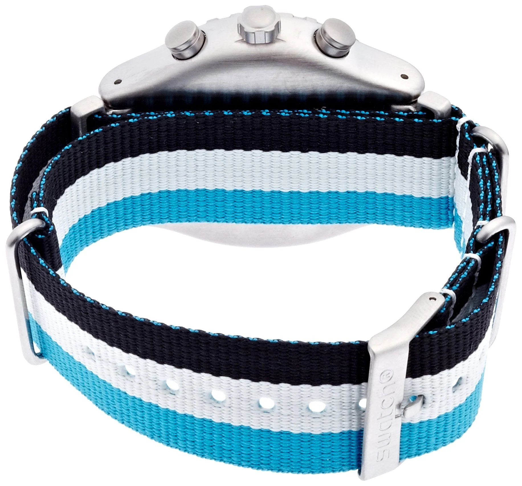 YVS409 Reloj Swatch Skybond de hombre correa de tela - Image 6