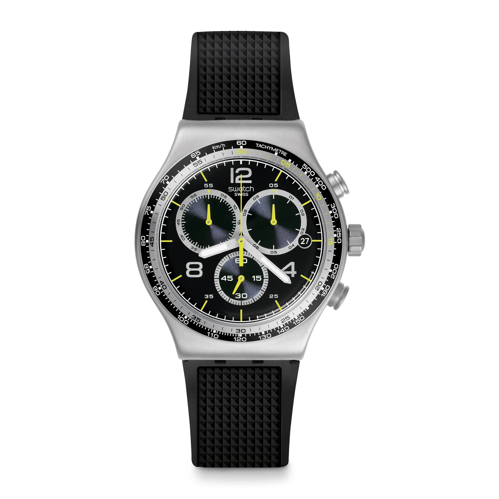 YVS411C Swatch Sprinkled Water de caballero pulsera de resina