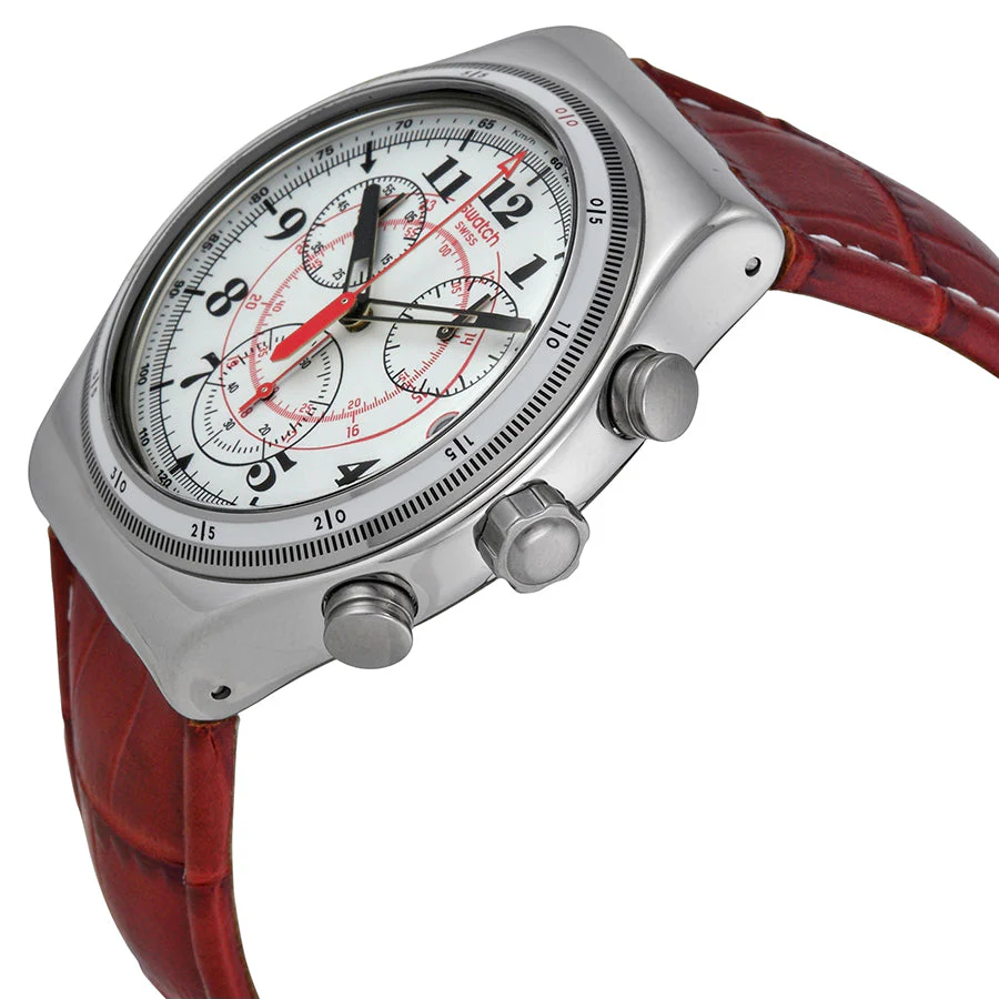 YVS414 Reloj Swatch Back To the Roots de caballero correa de piel - Image 3